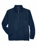 Men's Quarter-Zip Fleece Pullover Navy