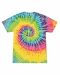 Multi-Color Tie-Dyed T-Shirt Saturn