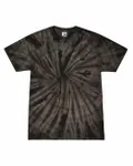 Multi-Color Tie-Dyed T-Shirt SPIDER BLACK