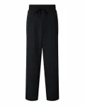 Women's Xenos Essential Knit-Waist Scrub Pants - Petite Sizes BLACK