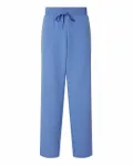Women's Xenos Essential Knit-Waist Scrub Pants - Petite Sizes Ceil Blue