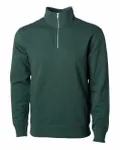 Midweight Quarter-Zip Pullover ALPINE GREEN