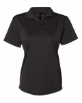 Women's Value Polyester Polo BLACK
