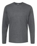 Unisex Poly-Rich Long Sleeve T-Shirt Heather Charcoal