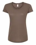 Women's Tri-Blend T-Shirt Mocha Tri Blend