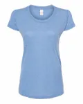 Women's Tri-Blend T-Shirt Athletic Blue Tri Blend
