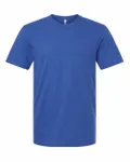American Apparel Unisex CVC T-Shirt Heather Royal Blue