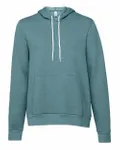 Bella + Canvas Unisex Sponge Fleece Pullover Hoodie Heather Deep Teal