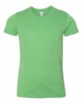 Bella + Canvas Youth Triblend Short-Sleeve T-Shirt Green Triblend