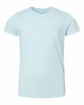 Bella + Canvas Youth Triblend Short-Sleeve T-Shirt Ice Blue Triblend