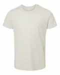 Bella + Canvas Youth Triblend Short-Sleeve T-Shirt Oatmeal Triblend