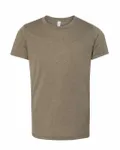 Bella + Canvas Youth Triblend Short-Sleeve T-Shirt Olive Triblend