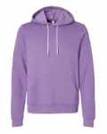 Bella + Canvas Unisex Sponge Fleece Pullover Hoodie Heather Team Purple