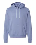 Bella + Canvas Unisex Sponge Fleece Pullover Hoodie Lavender Blue