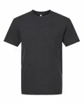 American Apparel Unisex CVC T-Shirt Heather Black