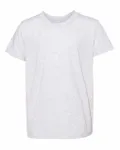 Bella + Canvas Youth Triblend Short-Sleeve T-Shirt White Fleck Triblend