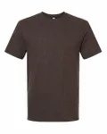 American Apparel Unisex CVC T-Shirt Heather Brown