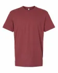 American Apparel Unisex CVC T-Shirt Heather Burgundy
