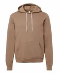 Bella + Canvas Unisex Sponge Fleece Pullover Hoodie VINTAGE BROWN