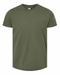 Bella + Canvas Youth Jersey T-Shirt Military Green