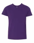 Bella + Canvas Youth Jersey T-Shirt Team Purple