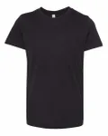 Bella + Canvas Youth Jersey T-Shirt VINTAGE BLACK
