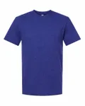 American Apparel Unisex CVC T-Shirt Heather Lapis