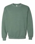 Gildan Adult Heavy Blend Adult 8 oz., 50/50 Fleece Crew Heather Dark Green
