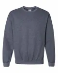 Gildan Adult Heavy Blend Adult 8 oz., 50/50 Fleece Crew Heather Dark Navy