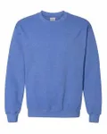 Gildan Adult Heavy Blend Adult 8 oz., 50/50 Fleece Crew Heather Deep Royal