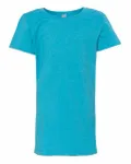 Next Level Apparel Youth Princess CVC T-Shirt Bondi Blue