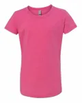 Next Level Apparel Youth Princess CVC T-Shirt Raspberry