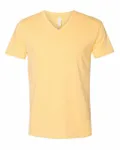 Next Level Apparel Men's CVC V-Neck T-Shirt Banana Cream