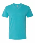 Next Level Apparel Men's CVC V-Neck T-Shirt Bondi Blue