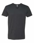 Next Level Apparel Men's CVC V-Neck T-Shirt Charcoal