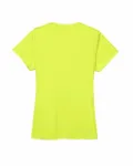 UltraClub Ladies' Cool & Dry Sport Performance InterlockT-Shirt Bright Yellow