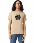 American Apparel Unisex CVC T-Shirt Heather Bone