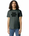 American Apparel Unisex CVC T-Shirt Heather Charcoal