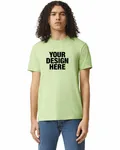American Apparel Unisex CVC T-Shirt Heather Cucumber