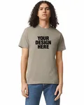 American Apparel Unisex CVC T-Shirt Heather Khaki