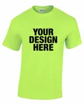 Gildan Adult Heavy Cotton T-Shirt Neon Green