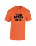 Gildan Adult Heavy Cotton T-Shirt Antique Orange