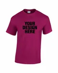 Gildan Adult Heavy Cotton T-Shirt Berry