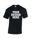 Gildan Adult Heavy Cotton T-Shirt BLACK