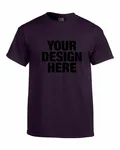 Gildan Adult Heavy Cotton T-Shirt Blackberry