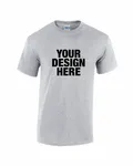 Gildan Adult Heavy Cotton T-Shirt Sport Grey