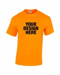 Gildan Adult Heavy Cotton T-Shirt Tennessee Orange