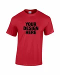 Gildan Adult Heavy Cotton T-Shirt Cardinal Red