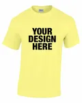Gildan Adult Heavy Cotton T-Shirt Cornsilk