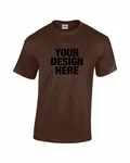 Gildan Adult Heavy Cotton T-Shirt Dark Chocolate